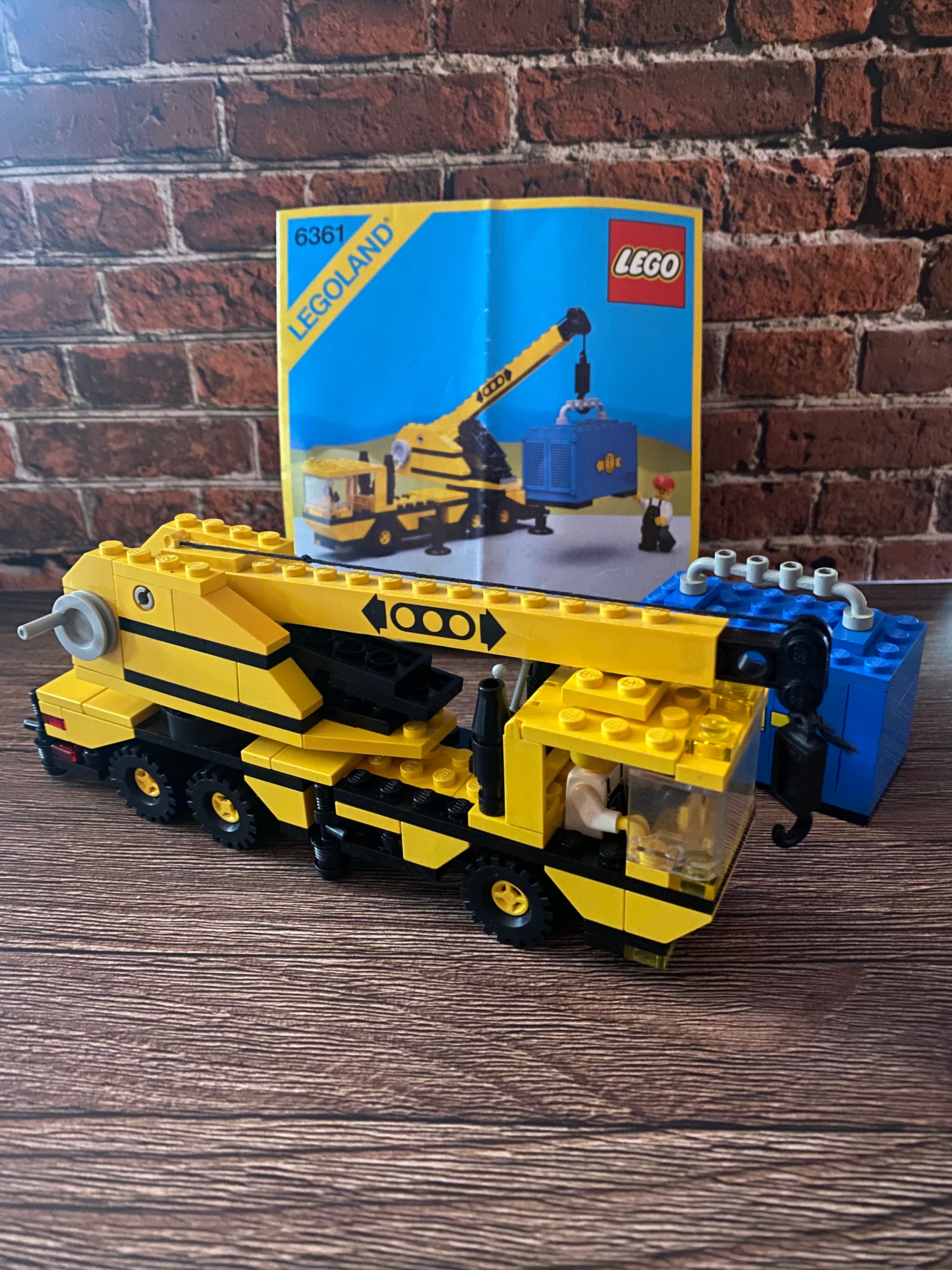 LEGO 6361 Mobile Crane (1986)