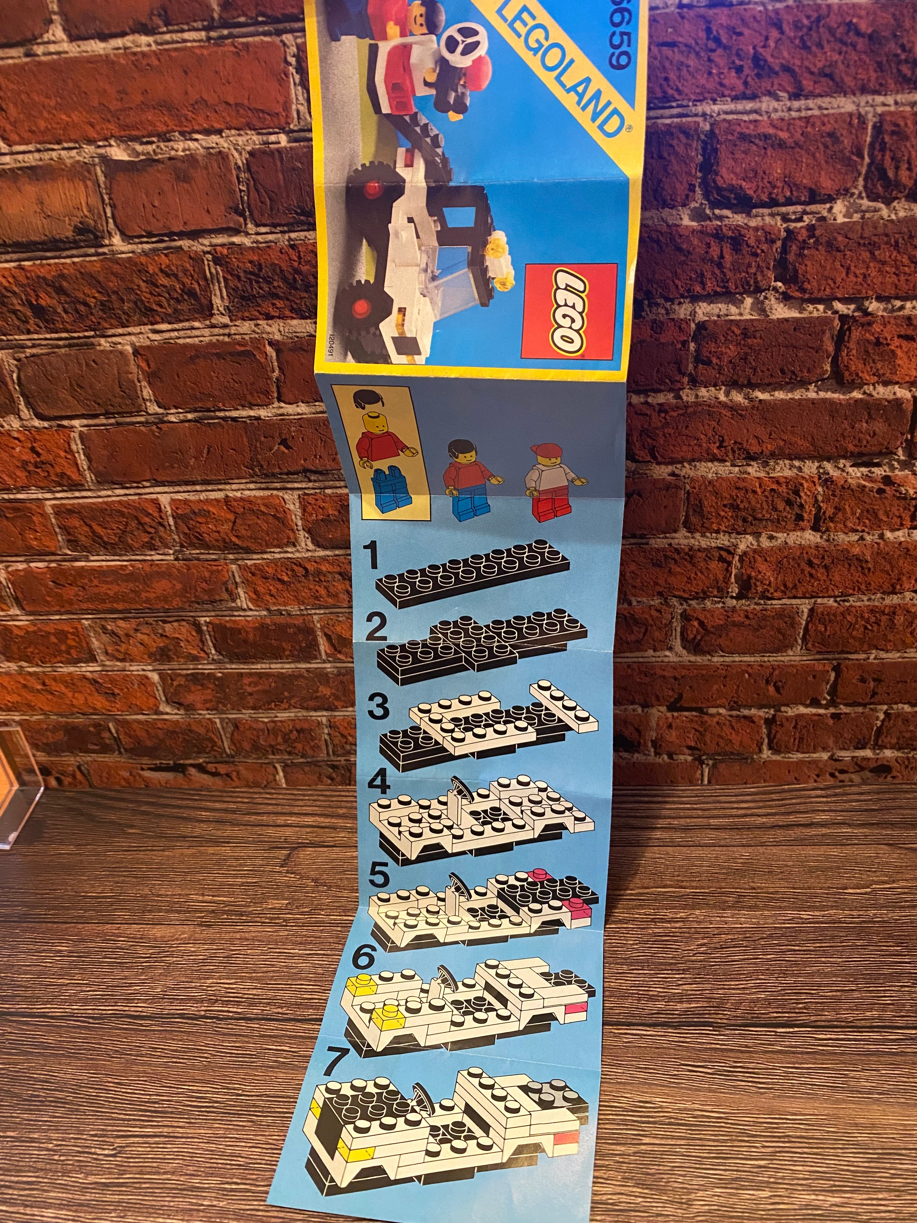 LEGO 6659 TV Camera Crew (1986)