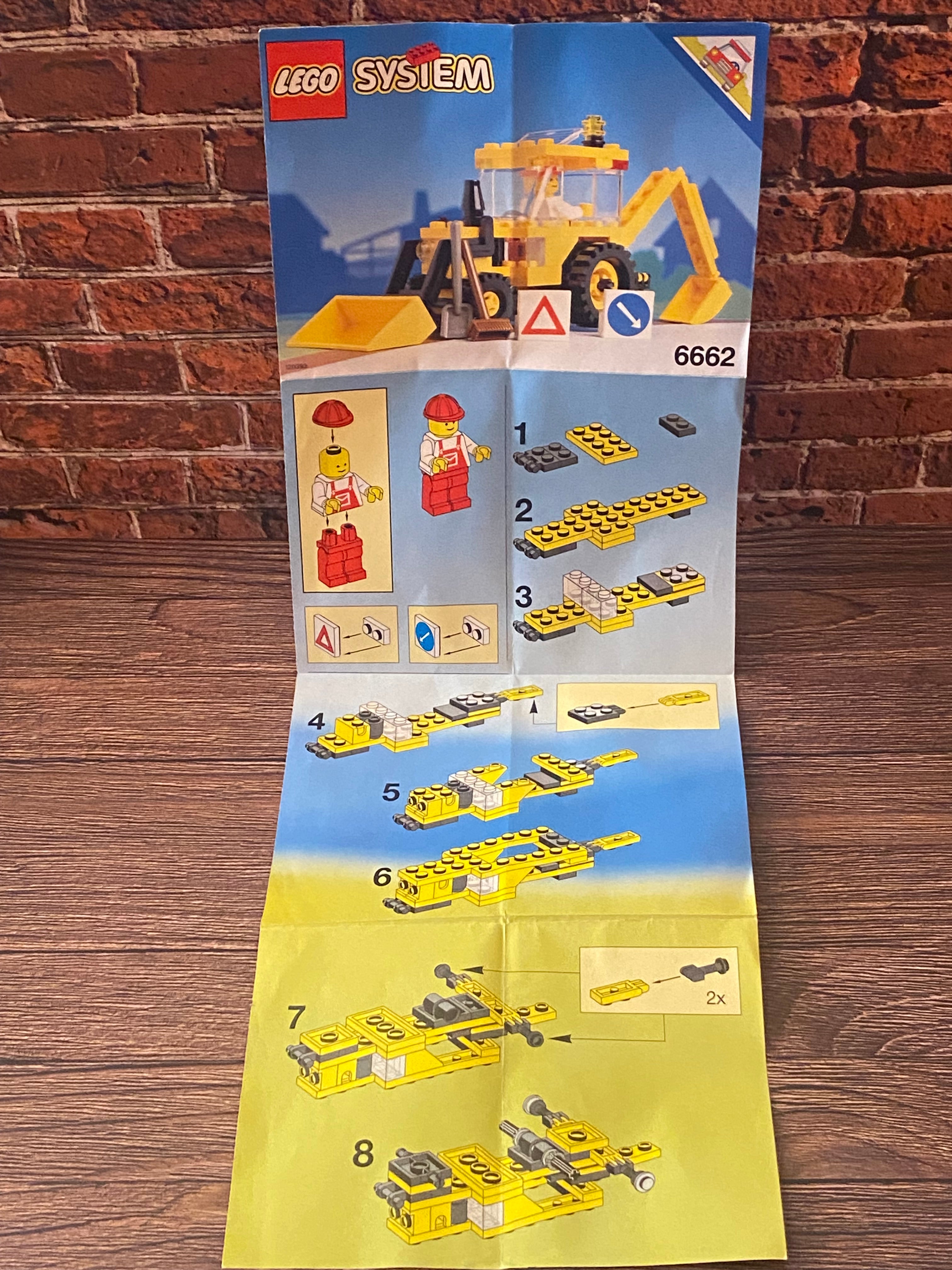 LEGO 6662 Backhoe (1992)