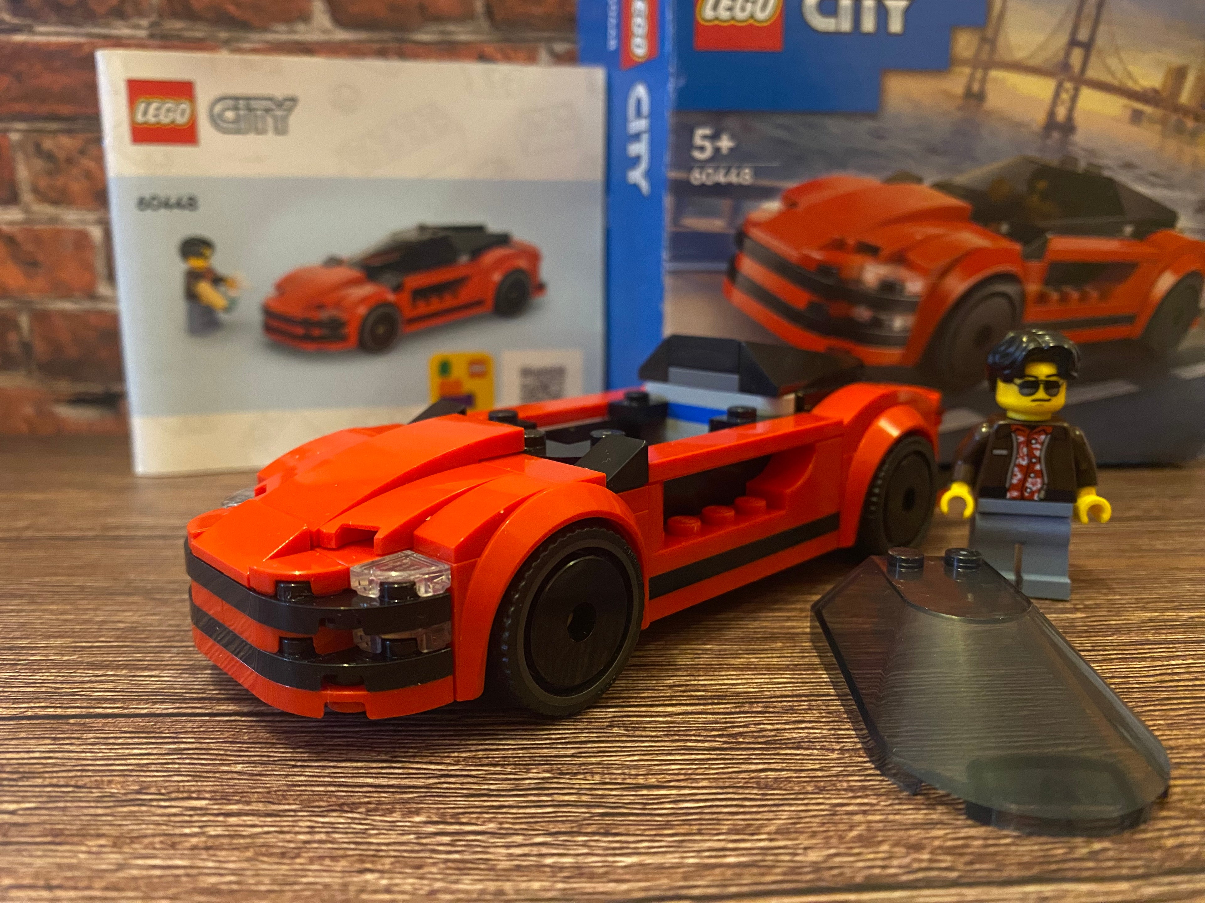 LEGO City 60448 Red Sports Car (2025)