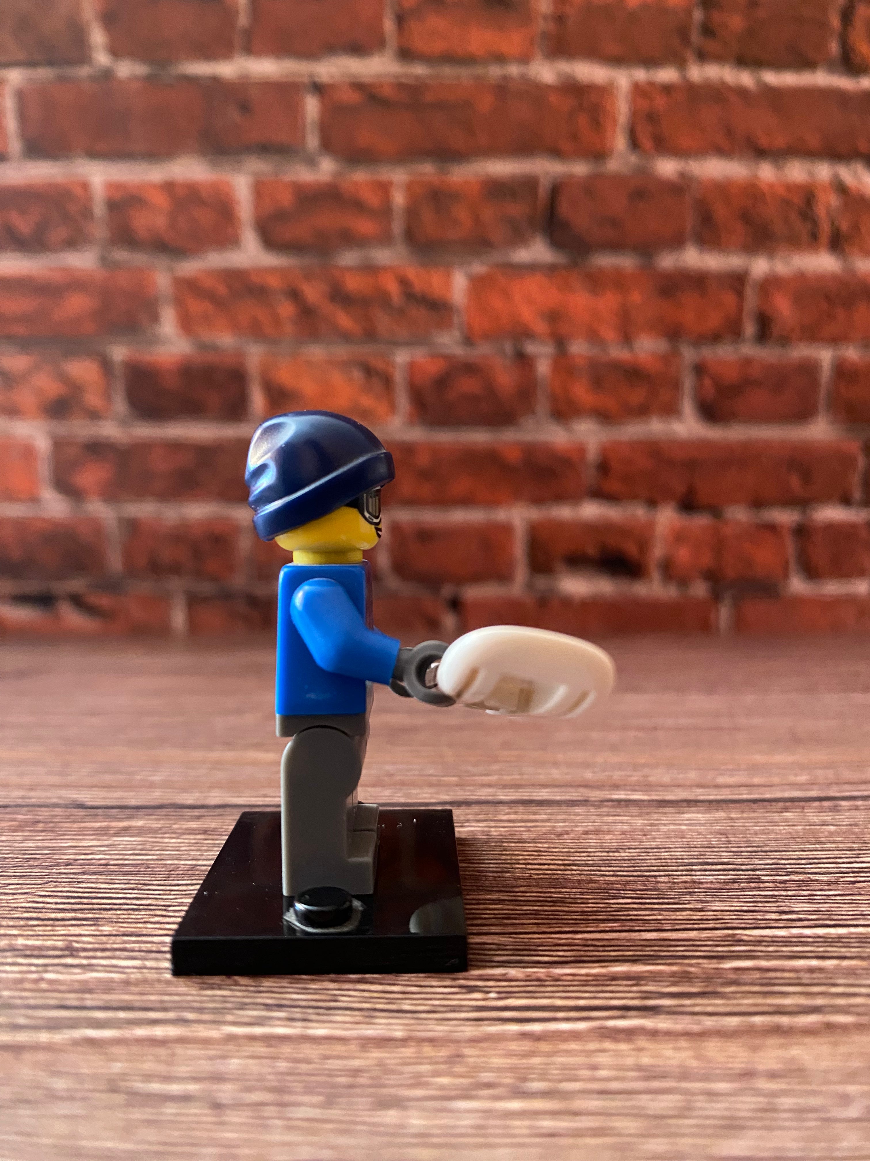 LEGO Минифигурка Сноубордист col05-16 – Серия 5