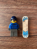 LEGO Минифигурка Сноубордист col05-16 – Серия 5